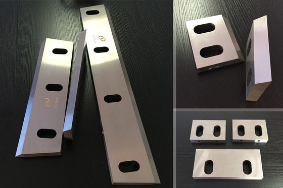 qualità  T10 HSS Crusher Blade , HRC56 Plastic Cutting Knives fabbrica