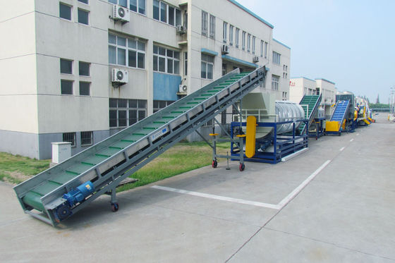 linea di riciclaggio di plastica della macchina del film del PE di 380V 50HZ pp