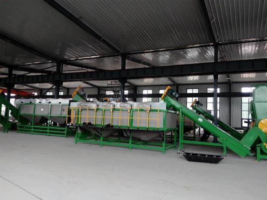 PE 1000kg/h che ricopre film di pacciame che schiaccia lavaggio e che ricicla macchina