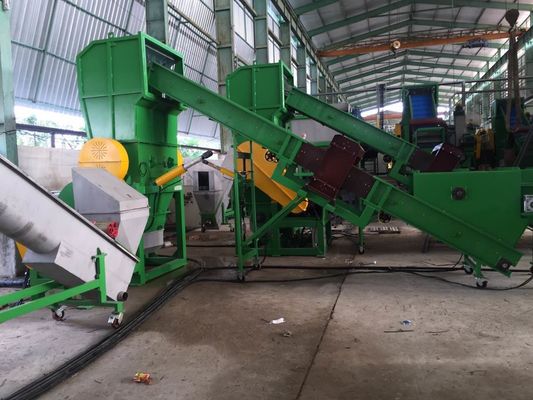 macchina di riciclaggio di plastica di Polystar dello spreco di 2000kg/H 380V