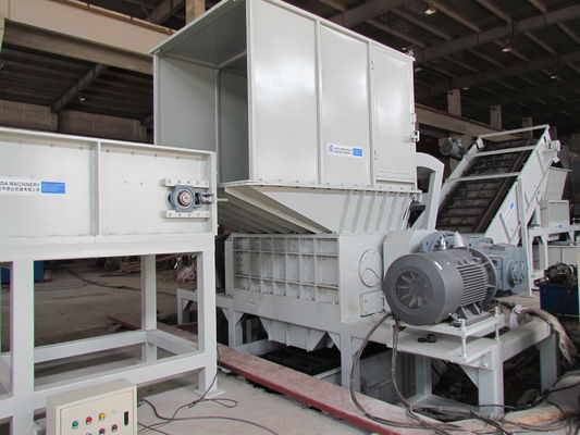 macchina della trinciatrice dell'asse di rifiuti solidi di 22*2kw 20rpm doppia