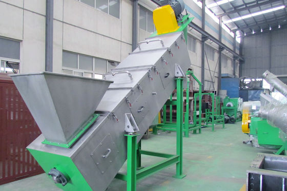 film plastico della rondella di attrito 22kw che ricicla macchina