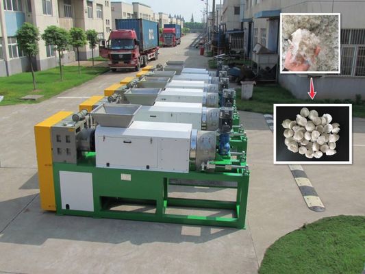 Macchina più asciutta di plastica della borsa della rafia della garanzia 90kw pp da 1 anno