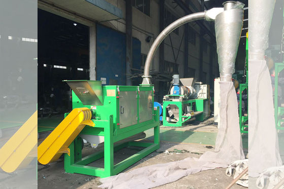 film plastico d'asciugamento 500kg/h che ricicla macchina