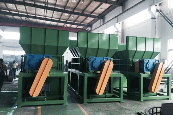 trinciatrice del recipiente di plastica 45*2kw, lama della macchina 50mm della trinciatrice del tamburo