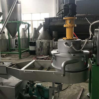 Macchina di riciclaggio di plastica residua del granulatore per il film