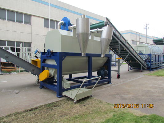 LDPE 3000kg/Hr che ricopre la sabbia della macchina del film/dispositivo di rimozione di pacciame di riciclaggio di plastica dell'erba