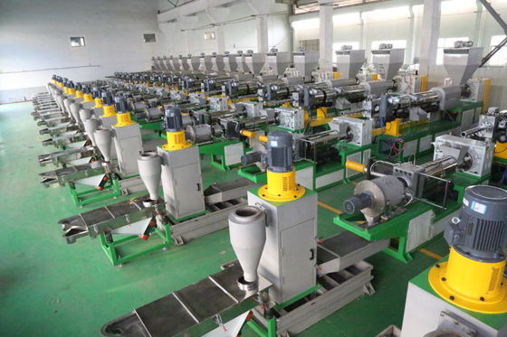300kg/h linea di granulazione di plastica delle fasi rigide dei fiocchi due