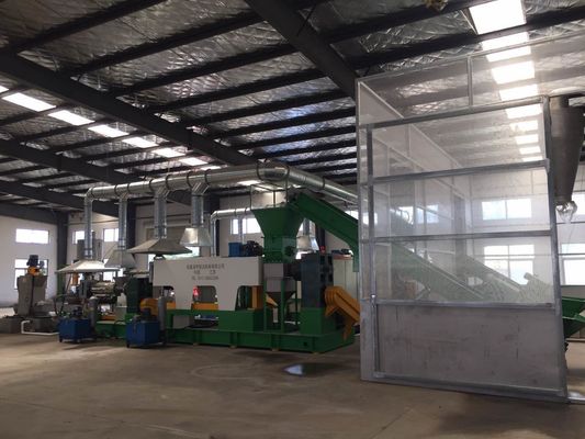 macchina di riciclaggio di pelletizzazione di plastica dei film del PE 1000kg/h