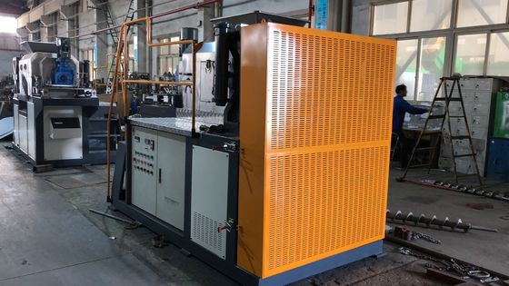 macchina di pelletizzazione dell'animale domestico 87rpm, nessun della macchina dello spremitoio del film 110kw attaccata