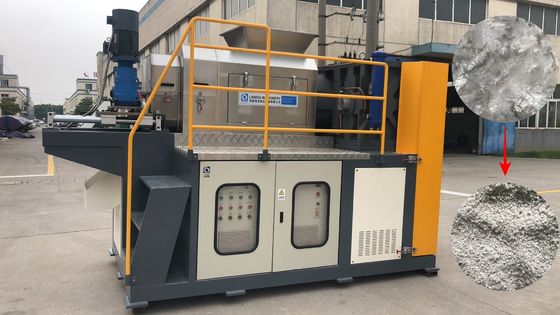 film residuo delle borse tessuto pp pp che schiaccia la macchina di pelletizzazione, film plastico residuo che ricicla macchina, pe pp che ricicla macchina