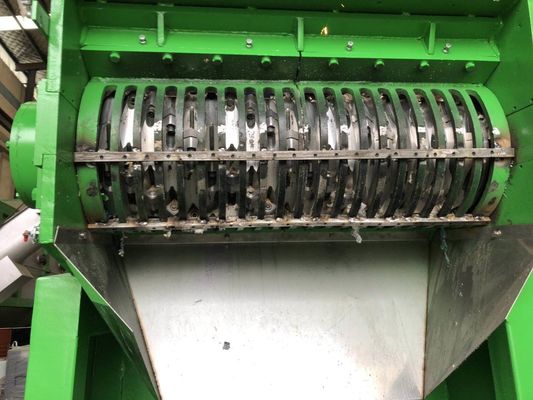 1500kg/H trinciatrice residua di plastica, Ton Bags Plastic Shredding Machine