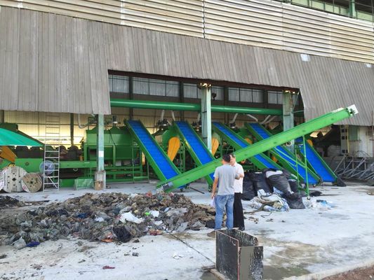 Un film plastico di 3 borse tessuto fase che ricicla macchina