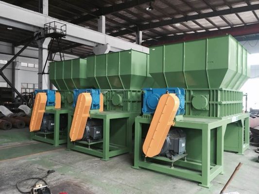 l'immondizia 15ton/h filma la doppia macchina della trinciatrice dell'asse