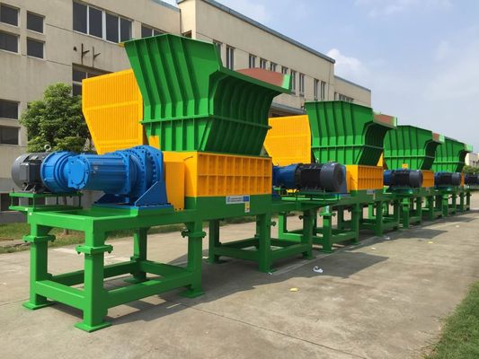 38 trinciatrice di plastica del tamburo della lama 18.5kw, doppia trinciatrice dell'asse a basso rumore