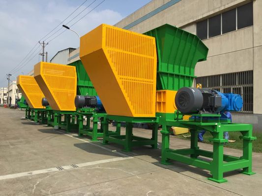 38 trinciatrice di plastica del tamburo della lama 18.5kw, doppia trinciatrice dell'asse a basso rumore