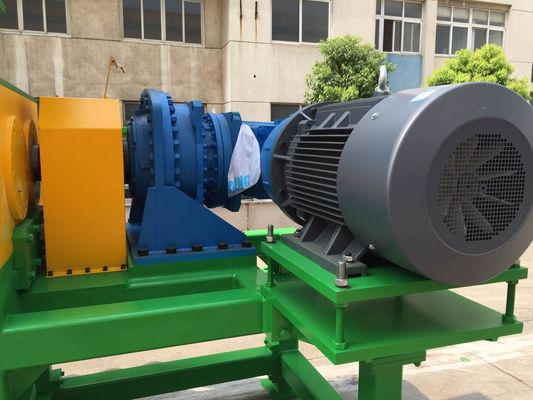 38 trinciatrice di plastica del tamburo della lama 18.5kw, doppia trinciatrice dell'asse a basso rumore