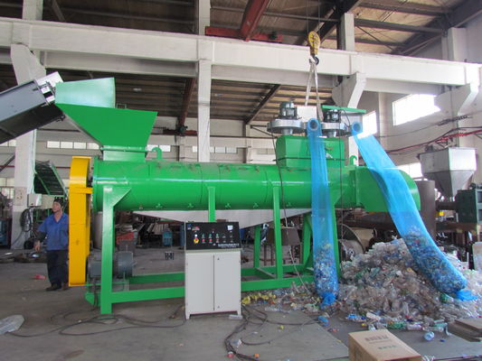 etichetta di riciclaggio di plastica del tappo di bottiglia dell'ANIMALE DOMESTICO della macchina 2ton/H che rimuove macchina