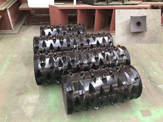 69pcs singola macchina rotatoria della trinciatrice dell'asse della lama 2ton/H