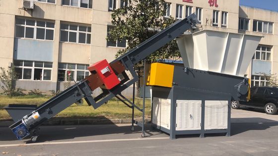 45kw 4pcs ha riparato la macchina di plastica della trinciatrice della fibra della lama